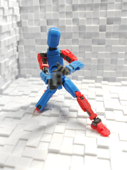 Titan 13 Action Figures – 3D Printed Multi-Jointed Movable Lucky 13 & Nova 13 Collectibles