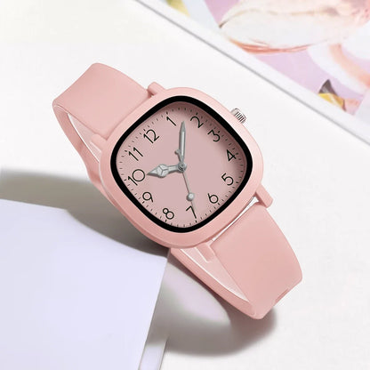 Fashion Women’s Silicone Quartz Watch – Ladies Wristwatch Gift for Christmas & Valentine’s Day