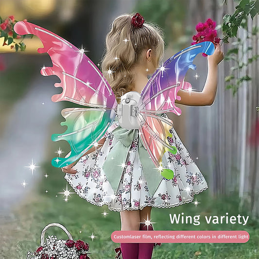 Luminous Electric Butterfly Wings – Music Fairy & Angel Costume Props Gift