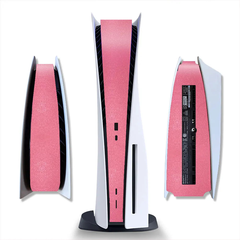 PS5 Console Middle Skin Sticker – Matte Black Center Strip Protective Film for PlayStation 5 Cover
