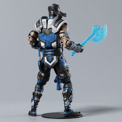 Scorpion & Sub-Zero Mortal Kombat 7" Action Figures – Exclusive Series 1 Movie Collectible Toy Dolls
