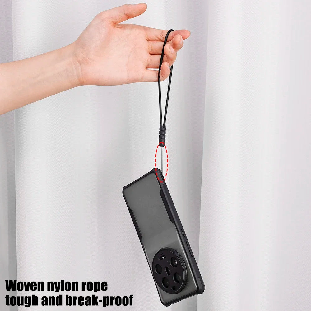 5/1PCS Silicone Phone Strap – Portable Hand Wrist Lanyard Chain for iPhone, Xiaomi, Samsung – Universal Anti-Lost Ropes