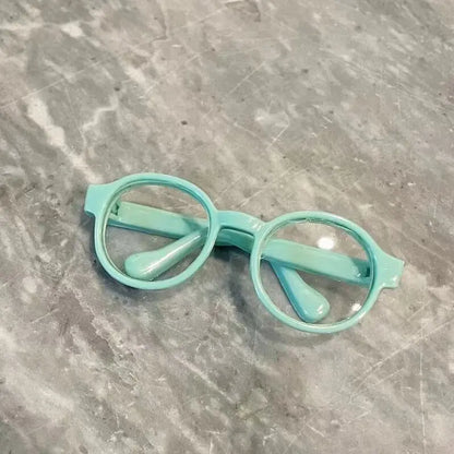 Labubu Doll Glasses – Cute Plastic Accessory for 10/15cm Cotton & Ropa Dolls