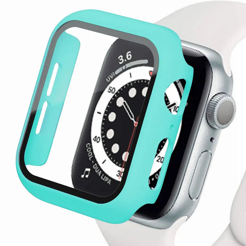 Apple Watch Protective Case - PC Bumper Screen Protector Cover for Series Ultra 2, 9, 8, 7, 6, SE 38mm-49mm