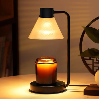 Aromatherapy Candle Table Lamp with Wax Warmer 