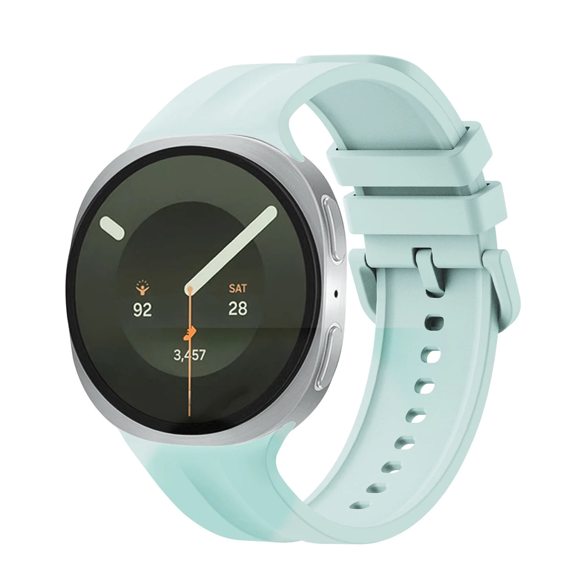 Silicone Sport Band for Samsung Galaxy Watch 9 and Watch 8 - Replacement Strap for 40mm, 44mm and Watch 8 Classic 46mm Models