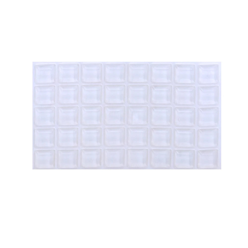 18–100Pcs Soft Silicone Anti-Slip Bumper Pads - Rubber Furniture Feet, Cabinet Dampers, Drawer & Door Cushion Protectors