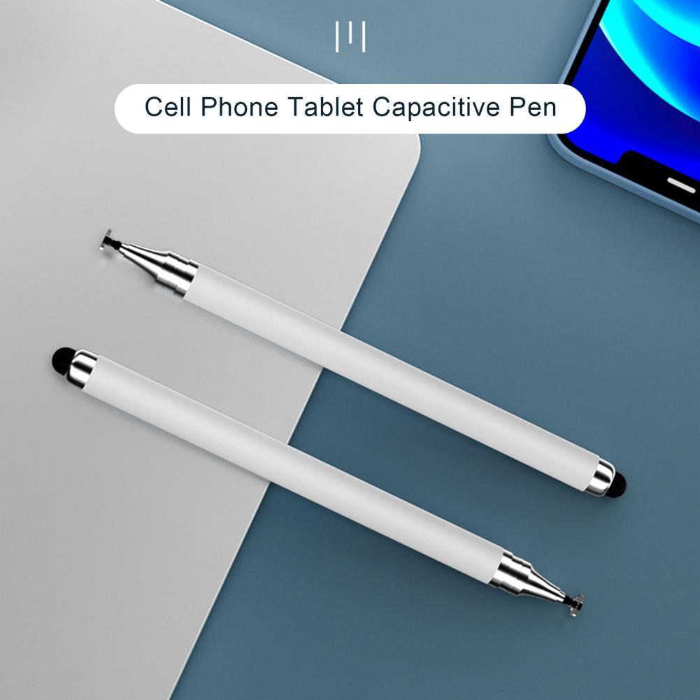 2-in-1 Universal Tablet Stylus Pen – High Sensitivity Double-Headed with Replaceable Nib for Smartphone & Drawing