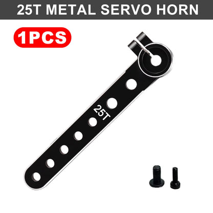 9IMOD 25T Servo Horn - 59mm Metal 25 Tooth Steering Arm Rocker for RC Fixed Wing Aircraft Parts