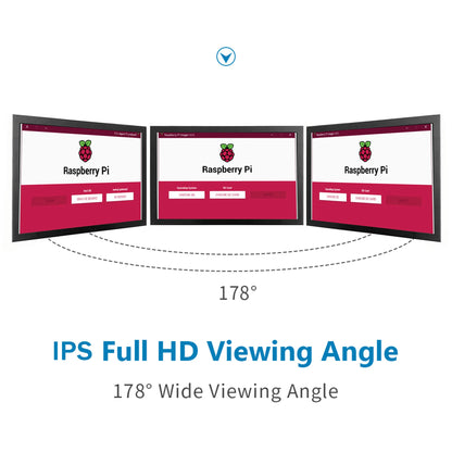 7 Inch Mini TFT Monitor – 1024x600 High-Resolution LCD Screen with HD/VGA/AV Input for Laptop & Home Security Camera