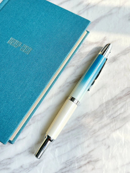 Limited Edition Jinhao 10 Retractable Fountain Pen — EF/F Nib with Ink Converter, Gradient Coffee