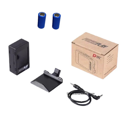 ImmersionRC PowerPlay FPV DVR with H.264 Encoding, 60FPS Recording & Built-in 6cm LCD Display – Compatible with FatShark Goggles