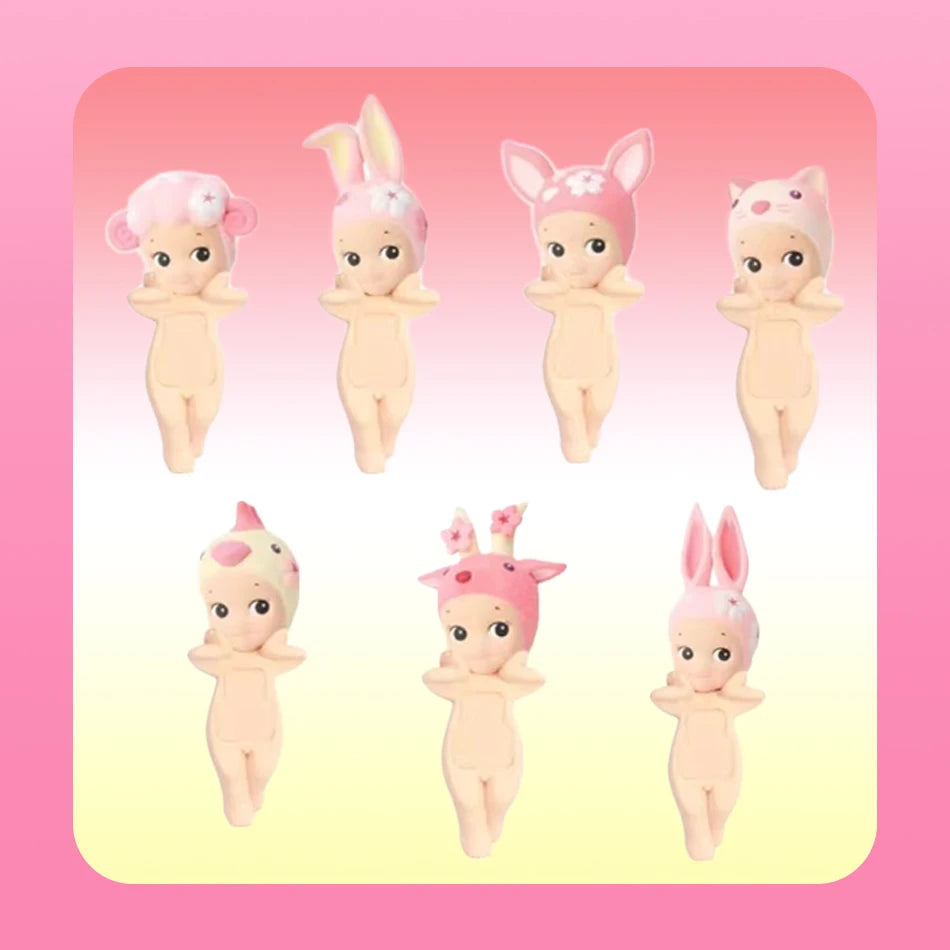 Sonny Angel Cherry Blossom Blind Box — Sakura Rabbit Surprise Collectible Doll Lucky Mascot Gift