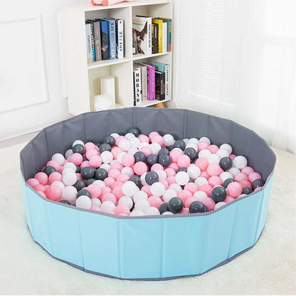 80x26cm Kids Ball Pit – Portable & Foldable Oxford Cloth Ball Pool for Toddlers & Babies, Indoor/Outdoor (Balls Not Included)