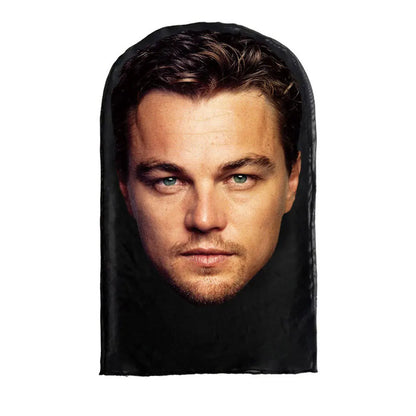 3D Printed Kanye Mask – Elastic Mesh Full Face Cosplay & Party Hood for Men & Women, Hip Hop Streetwear Balaclava