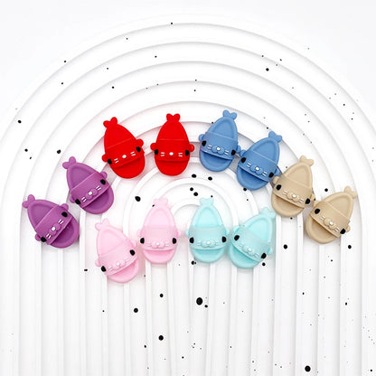 17cm Labubu Doll Shark Slippers — Fun & Stylish Casual Shoes for Dolls (Shoes Only)