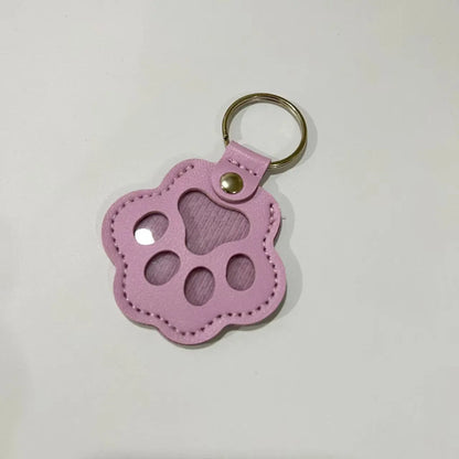 Dog & Cat Hair Storage Keychain – Cute Pet Keepsake Bag Pendant Car Keychain Gift