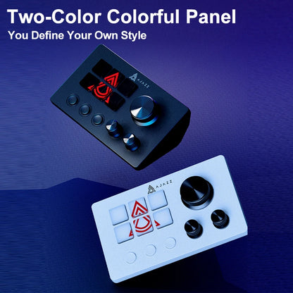Ajazz AKP03E Desktop Helper Console – Programmable Macro Mini Keyboard with Custom Buttons for Multi-Scenario Use