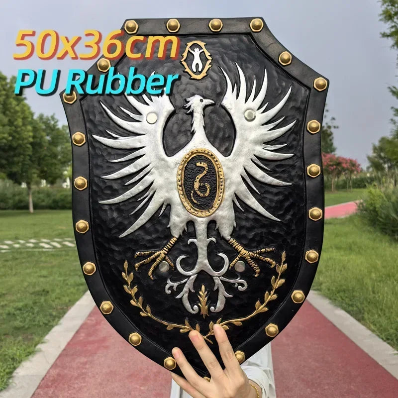 1:1 Skyward Shield Cosplay Weapon – Soft Rubber Link Role-Play Toy for Kids Gift