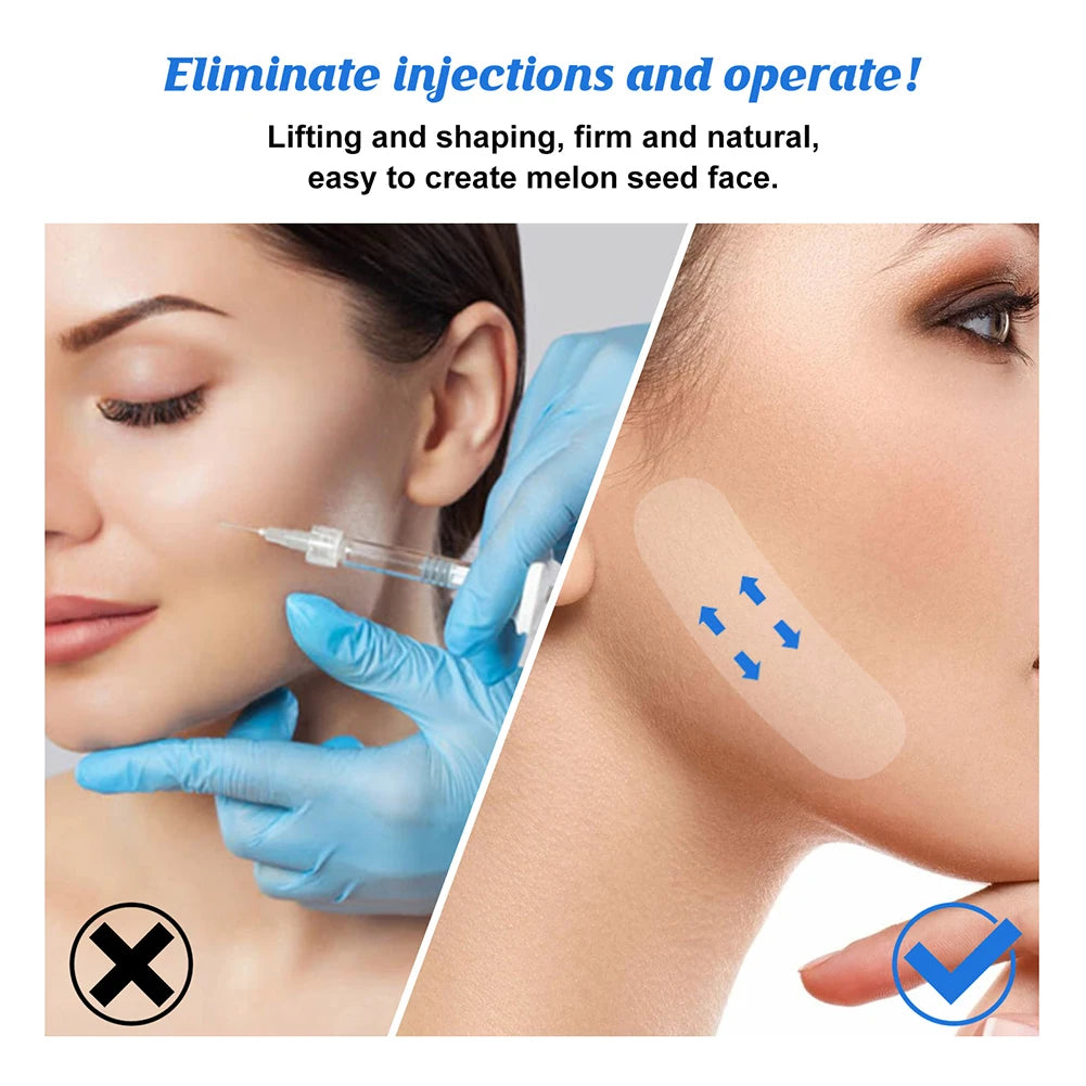 120Pcs Invisible V-Shape Face Lift Tapes – Double Chin, Neck & Eye Stickers for Women Holiday Beauty Gift