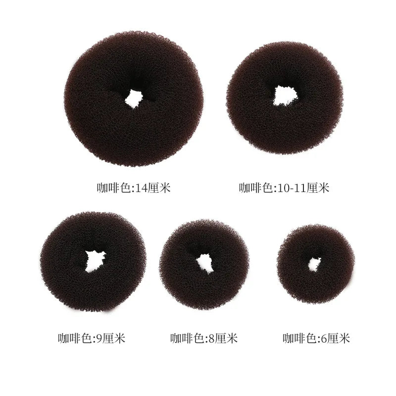 3PCS Hair Bun Donut Set – Easy Magic Foam Styling Tools for Women & Girls