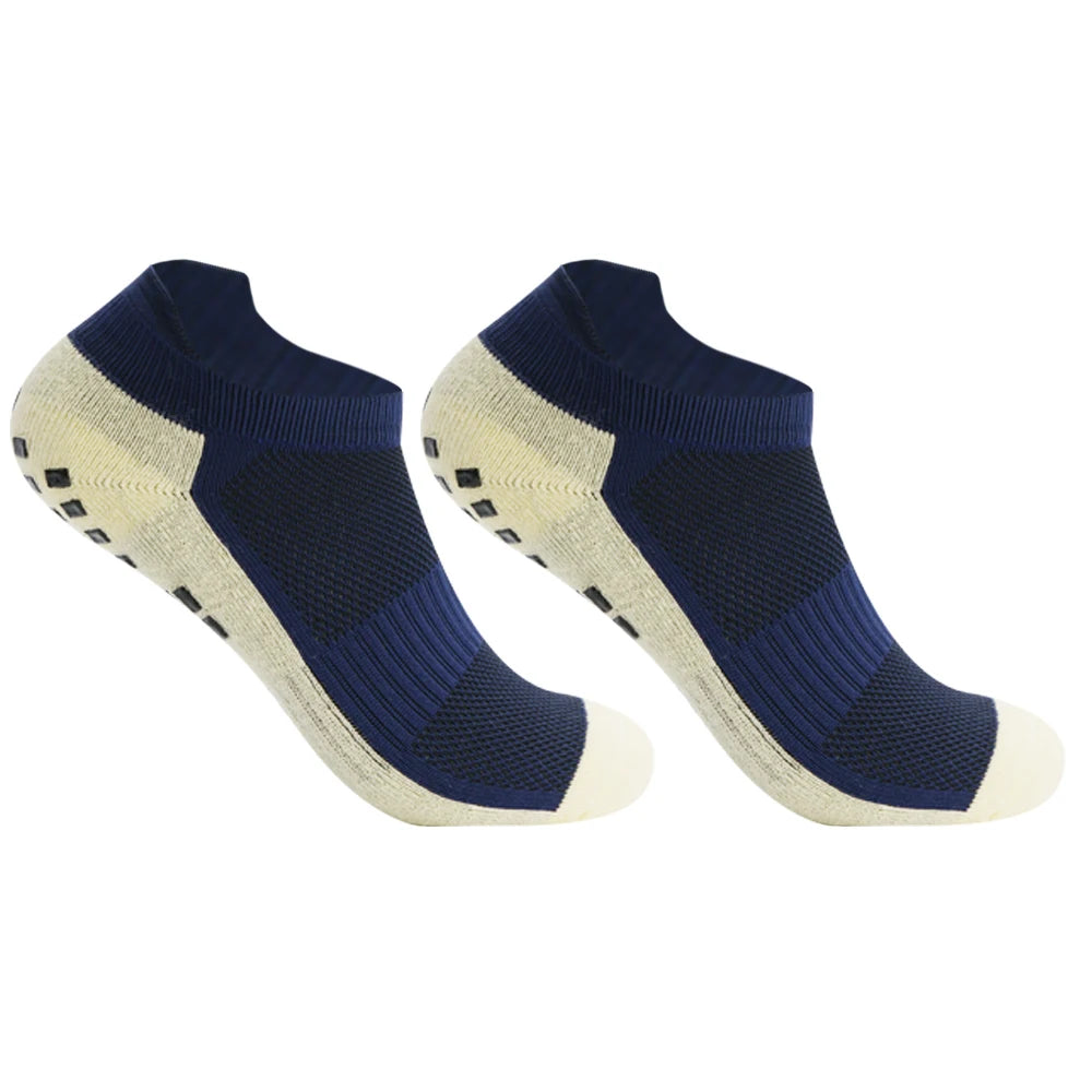 Men & Women Soccer Socks — Silicone Anti-Slip Grip Sports Football Socks