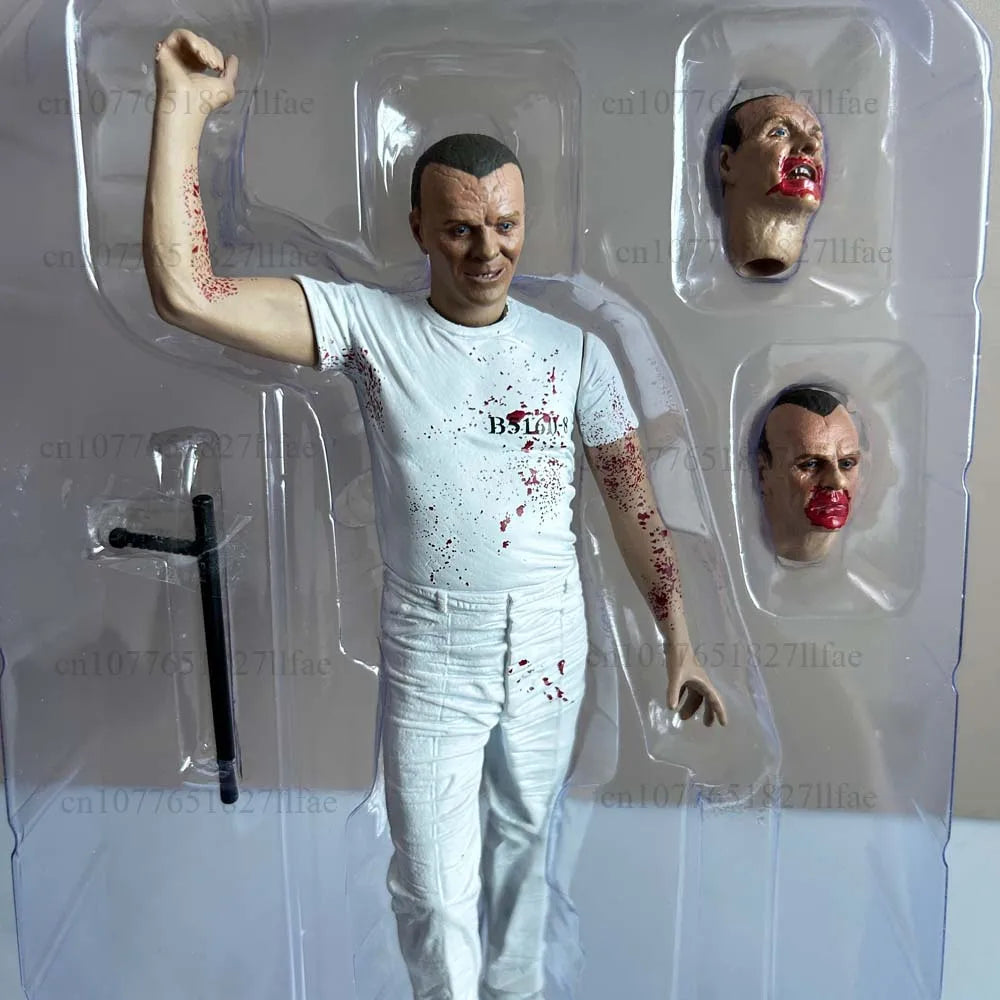 NECA Hannibal Lecter Action Figure – Silence of the Lambs Jailbreak Movable Collectible Toy