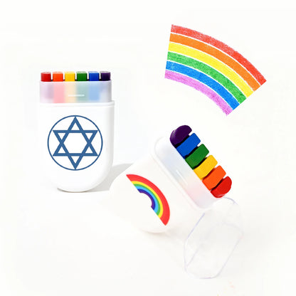 2/3pcs Rainbow Crayon Paint Set | Colorful Birthday Party Accessories & Family Costume Gift