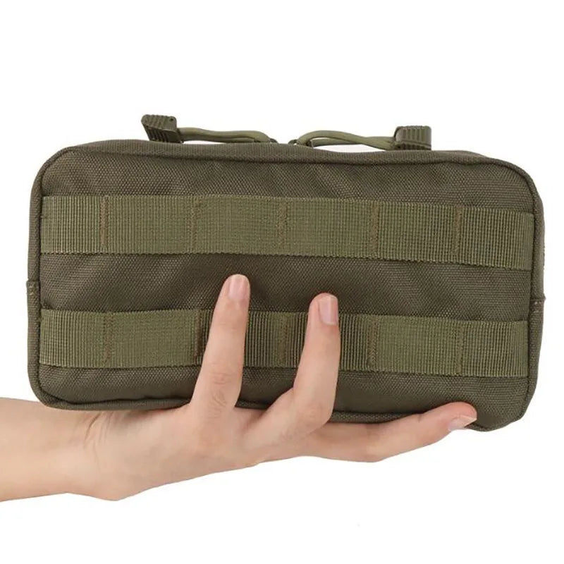 Tactical Multifunction Waist Bag – Molle Travel Pouch, EDC Phone Holder, Fanny Pack for Camping, Hiking & Hunting