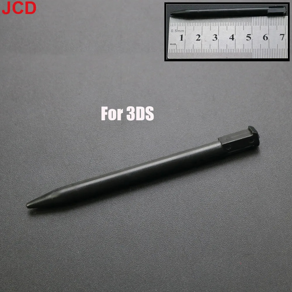 Black Plastic & Metal Telescopic Stylus Pen – Touch Screen Stylus for 2DS, 3DS, New 2DS LL/XL, New 3DS XL/LL, NDSL, NDSi, NDS & Wii