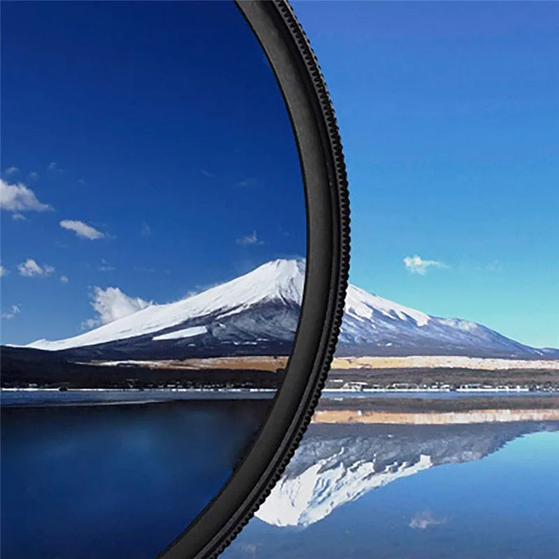 Circular Polarizing CPL Filter – 37-77mm Lens Filter for Nikon, Canon, Sony, Fujifilm & Olympus Cameras