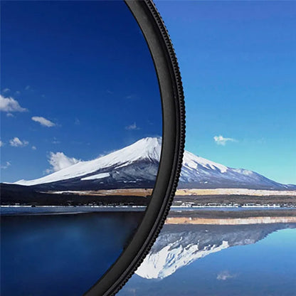 Circular Polarizing CPL Filter – 37-77mm Lens Filter for Nikon, Canon, Sony, Fujifilm & Olympus Cameras