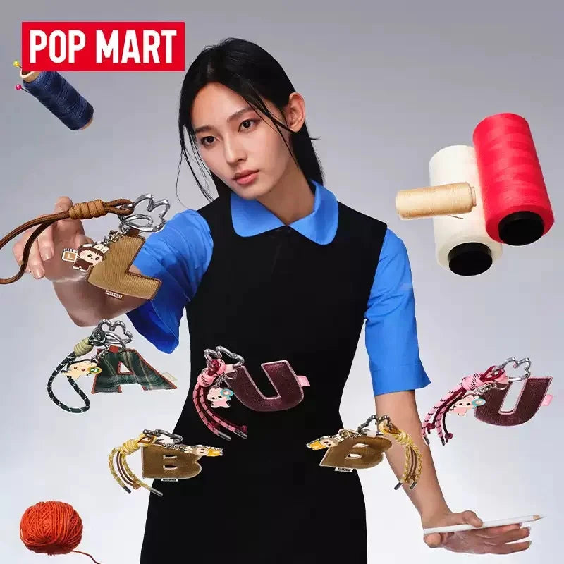 POPMART The Monsters Pin for Love – Letter Pendant Blind Box, Mystery Toy Doll & Anime Figure Gift