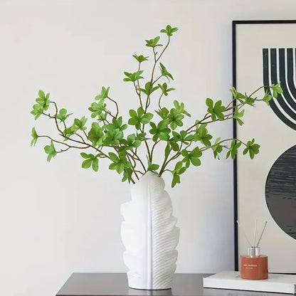 Real Touch Gel Artificial Green Plant Branch – Simulation Decorative Plant for Home, Office, Hotel & Wedding Party Decor