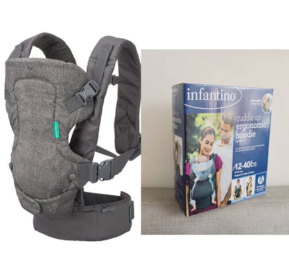 Ergonomic Baby Hip Seat Carrier - Front Facing Kangaroo Wrap Sling with Adjustable Infant Waist Support