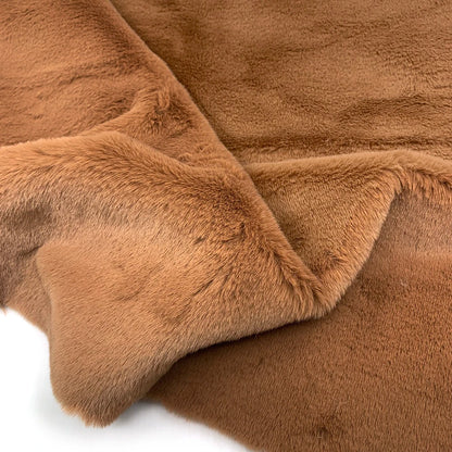 Faux Rabbit Fur Fabric – 50/80/160cm Super Soft 10mm Pile Plush Material for Stuffed Toys & Sewing