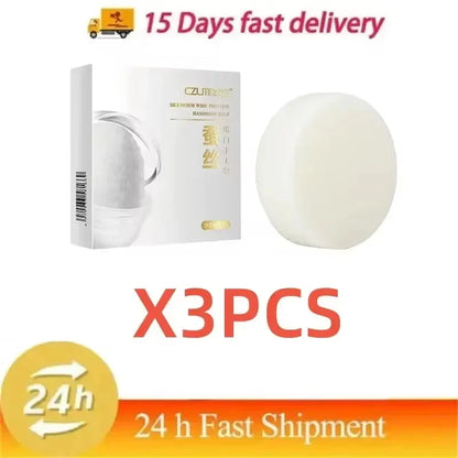 Body Whitening Soap – Underarm & Knee Bleaching, Dark Spot Removal, Chicken Skin Treatment, Dead Skin Exfoliating & Moisturizing