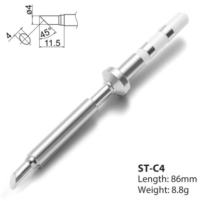 Pinecil V2 TS100/TS101 Soldering Iron Tips - Replacement Tips ST-B2, BC2, K, KU, J02, D24, C4 & I Series