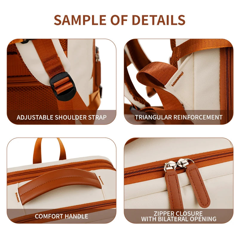 Business Laptop Backpack - Large Capacity Unisex Travel, School & Outdoor Bag for Men & Women