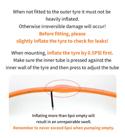 ThinkRider 28g Ultralight Bike Inner Tube — 700x18/25/28 TPU Road Bicycle Tire with 45/65/85mm French Valve