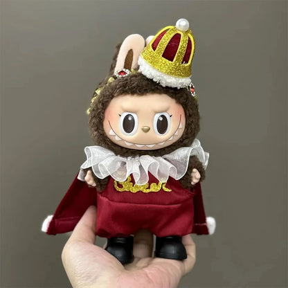 15-17CM Labubu Mini Doll Clothes – V1-V3 Cosplay Sports & Leisure Outfit Accessories, Gift Set