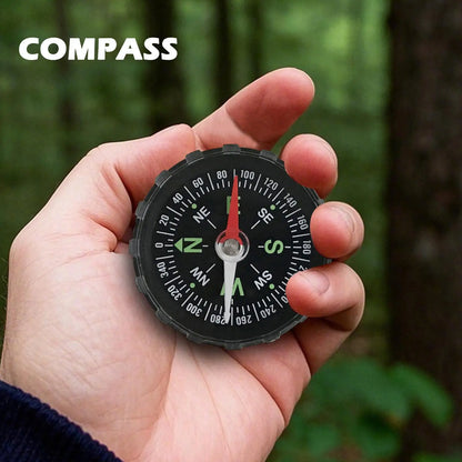 Waterproof Sighting Compass - Multifunctional Navigation Compass for Camping, Hiking, Boating & Outdoor Survival