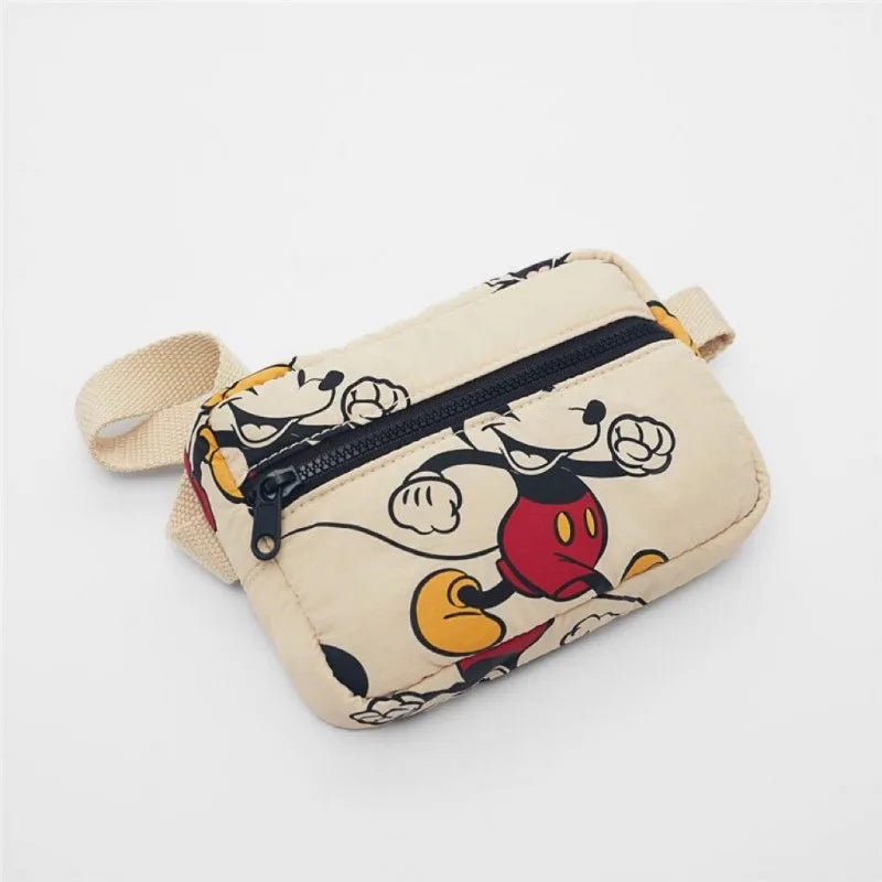 Disney Mickey Mouse Pattern Children's School Bag - Cute Lightweight Backpack with New Fashionable Design