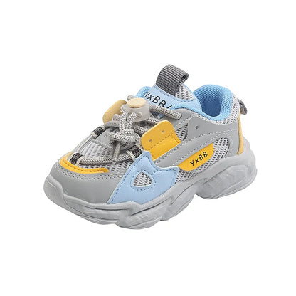 Kids Sport Shoes – Breathable Mesh Boys & Girls Sneakers for Spring & Autumn Outdoor Running