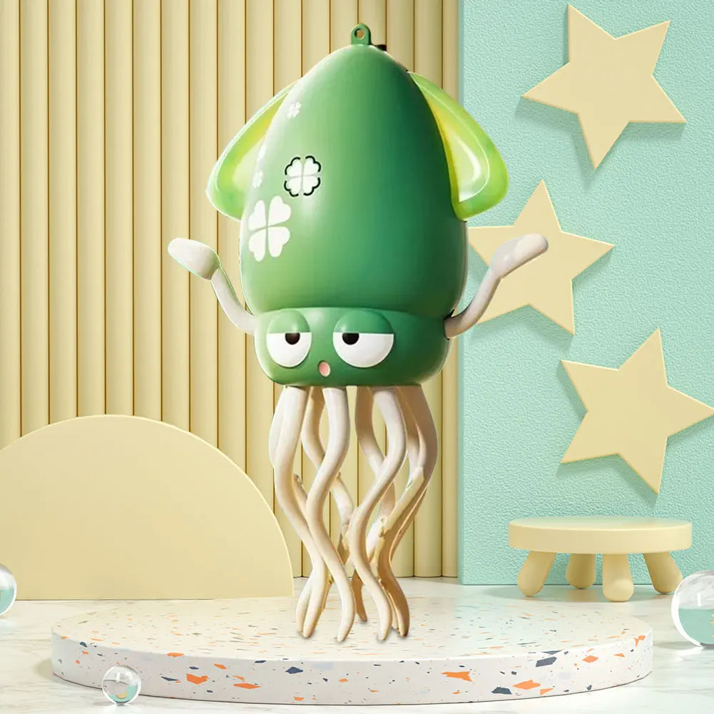 Smart Dancing Octopus Robot Toy - Interactive Crawling Pet with LED Lights, Music & Obstacle Avoidance for Kids