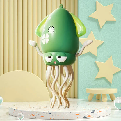 Smart Dancing Octopus Robot Toy - Interactive Crawling Pet with LED Lights, Music & Obstacle Avoidance for Kids