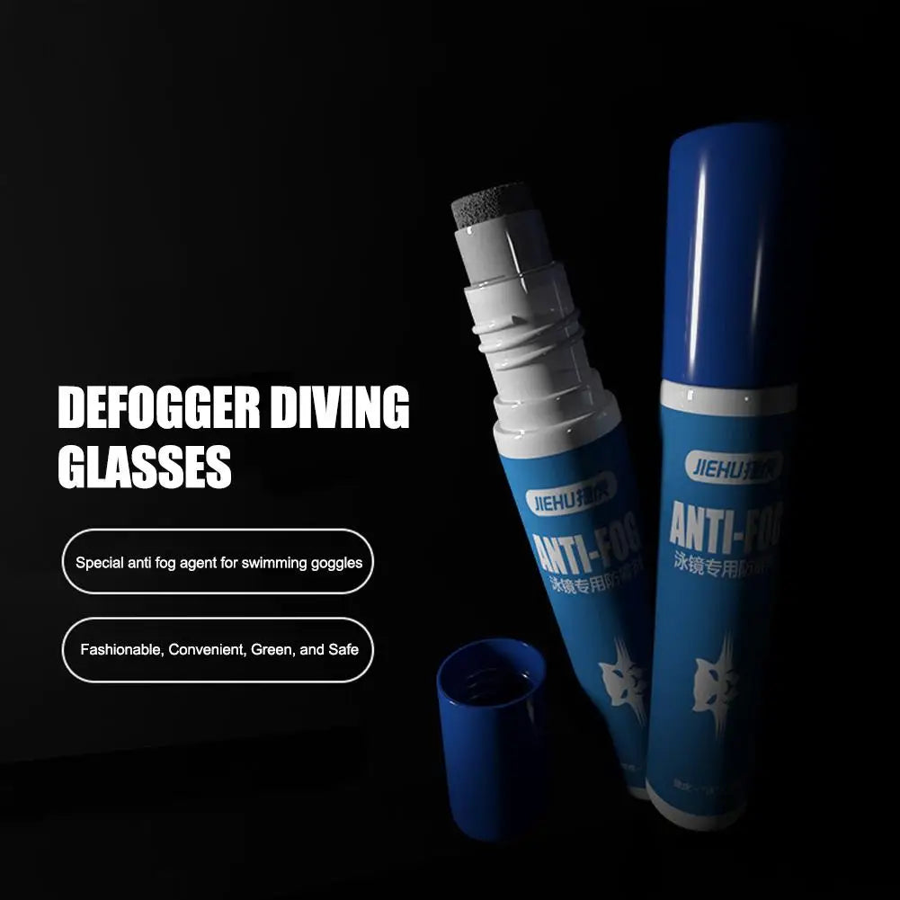 Anti-Fog Lens Cleaner - 10ml Solid Solution for Swim Goggles & Diving Mask Fog Prevention