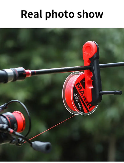 Portable Fishing Line Winder – Reel Line Spooler Machine for Spinning & Baitcasting Reels, Carp Fishing Equipment