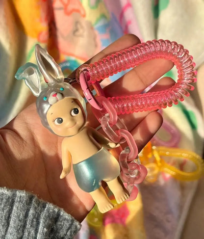 Sonny Angel Candy House Series Blind Box – Cute Doll Keychain Pendant, Handmade Birthday Gift for Girls