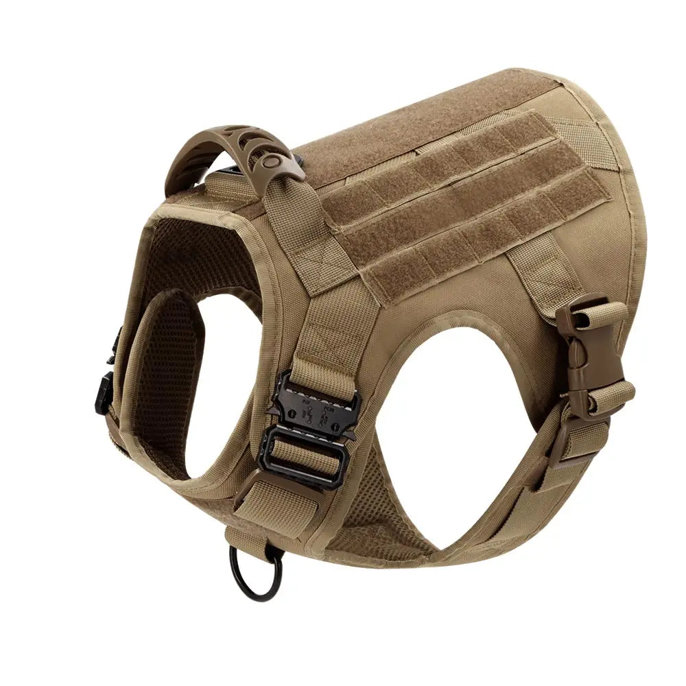 Large Dog Harness & Leash Set — Training & Walking Vest for German Shepherd, Malinois
